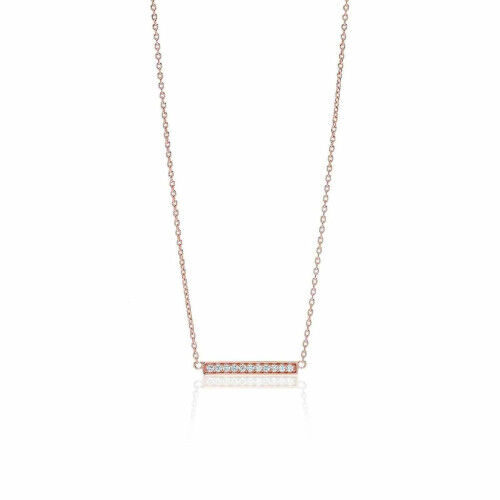 Ladies' Necklace Sif Jakobs SJ-C1011-CZ-RG 38 cm